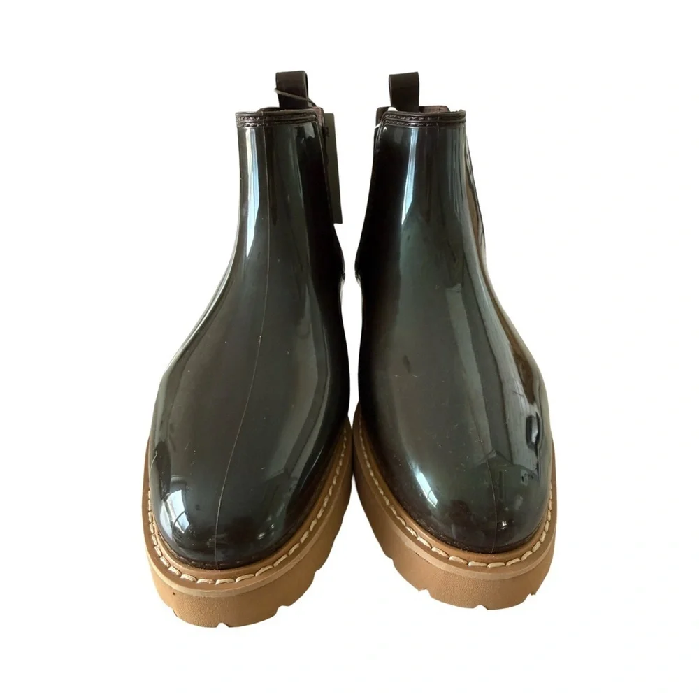 Cougar Kensington Chelsea Brown Waterproof Rain Boot NWT Size 9